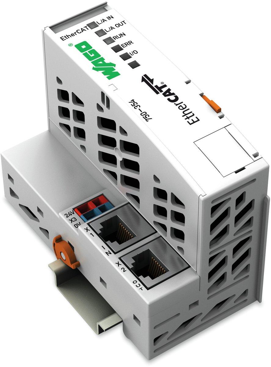 Feldbuskoppler EtherCAT lichtgrau