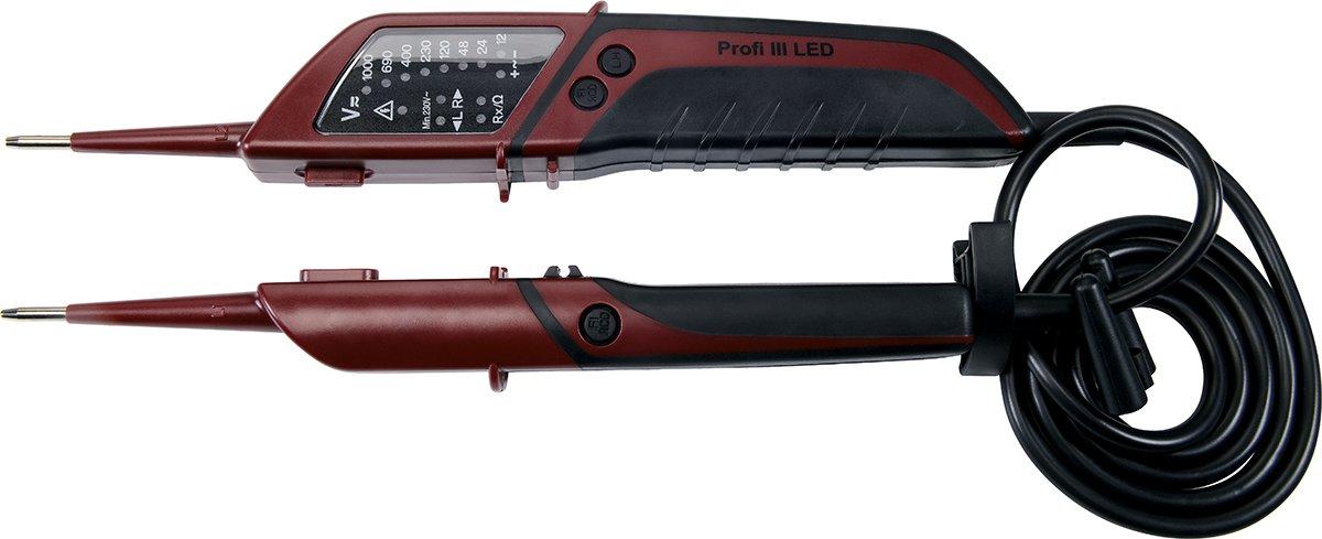 VDE Spannungsprüfer Profi III LED 6 – 1000 Volt