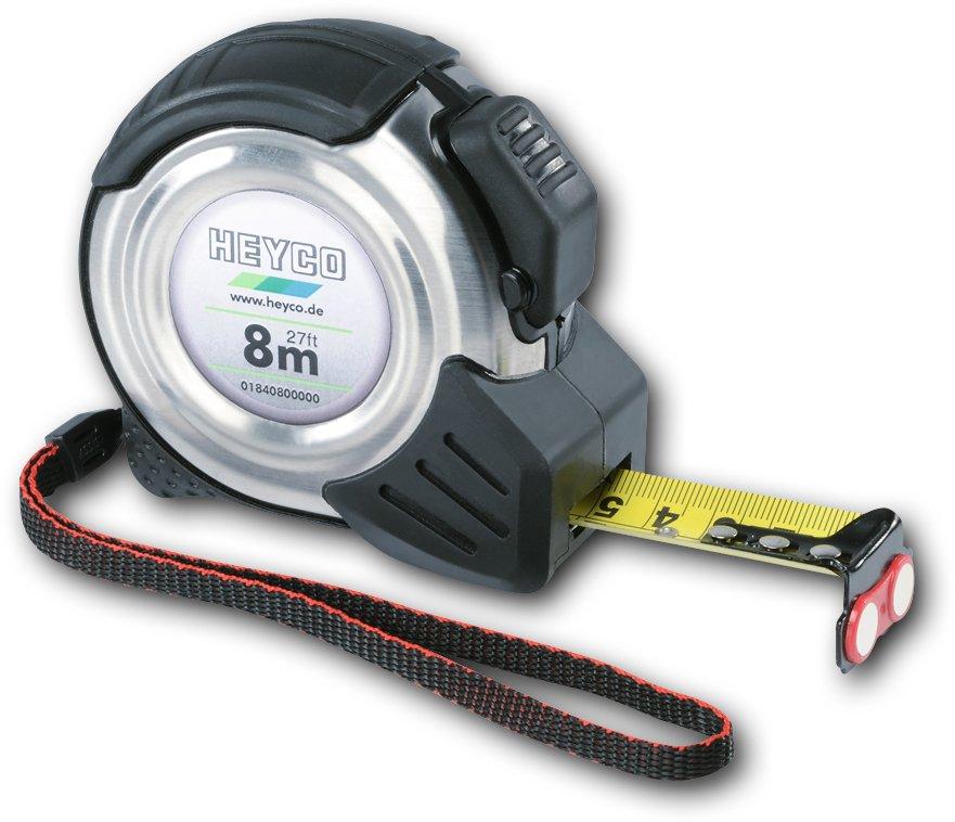 Bandmaß 8 m mit Grütelclip