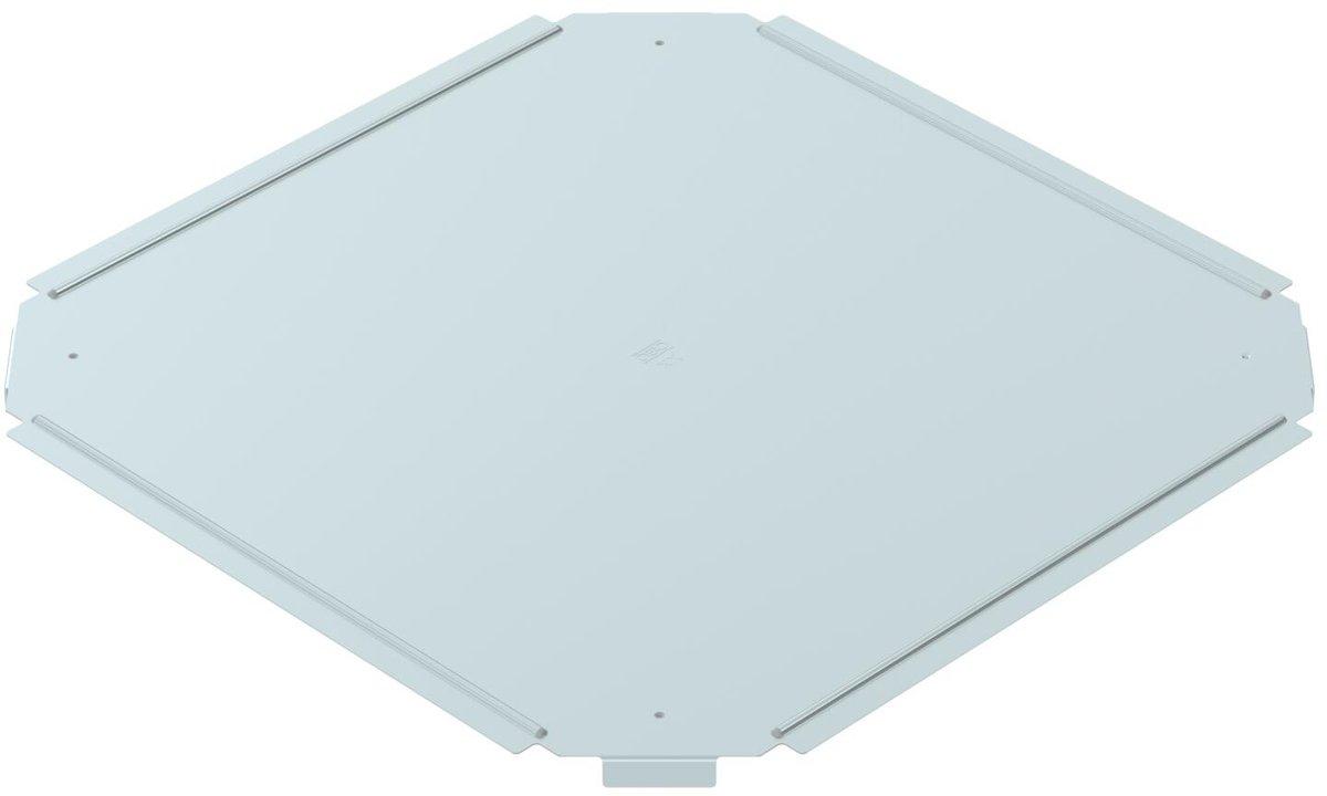 Deckel für Kreuzung B300mm Stahl bandverzinkt Zink/Aluminium Double Dip