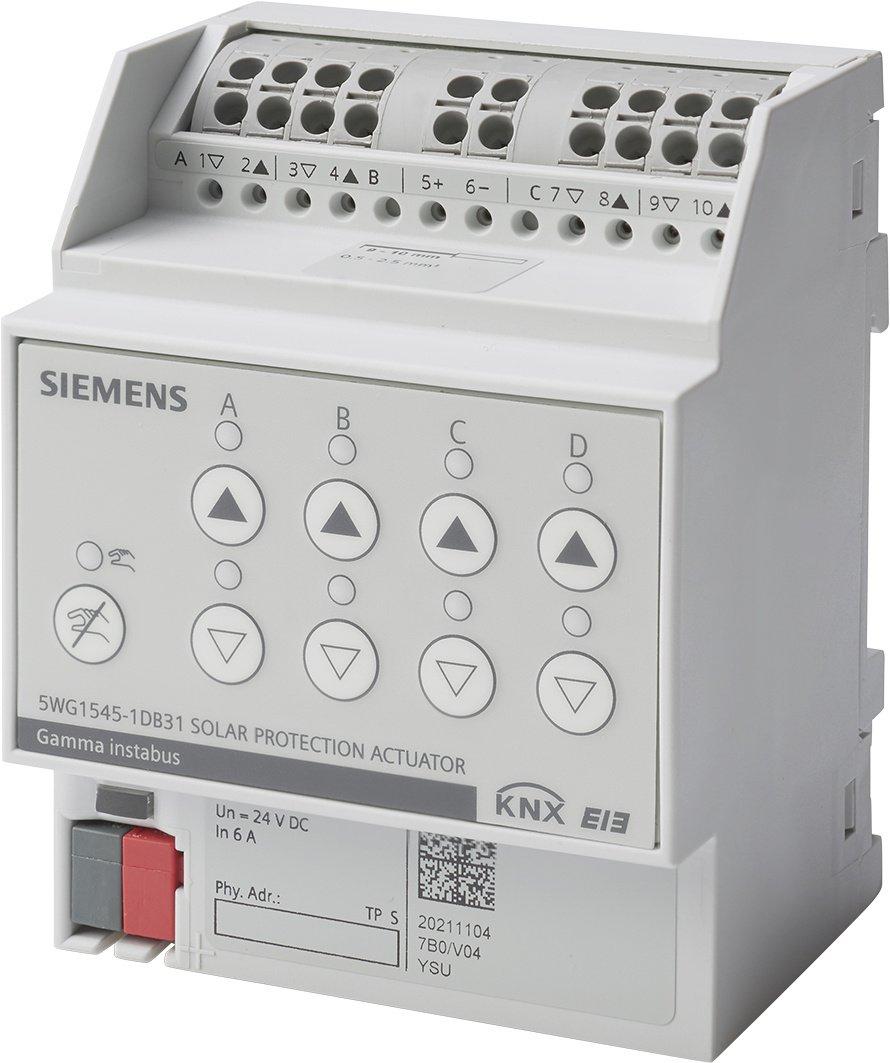 KNX Sonnenschutzaktor 4 x DC 24 V 6A