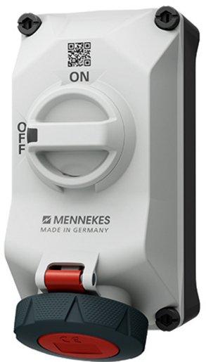 Wandsteckdose DUO 16A5P6h 400V IP67