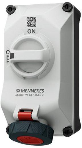 Wandsteckdose DUO R 16A4P6h 400V IP67
