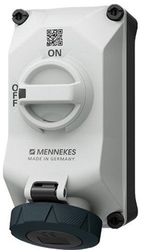 Wandsteckdose DUO R 16A4P7h 500V IP67/69