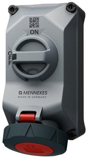 Wandsteckdose DUO R 32A4P6h 400V IP67