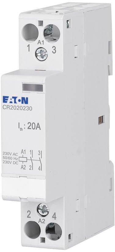 Installationsschütz 20A 230V AC/DC 2NO