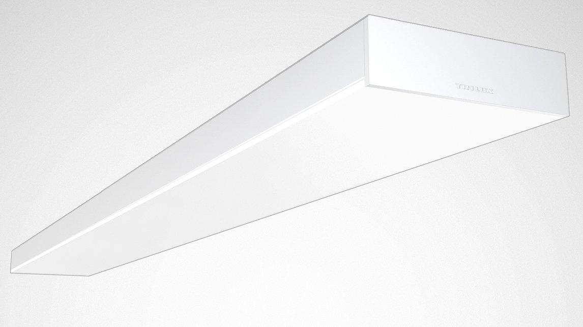 Anbauleuchten-SET Opendo 1,5m Multilumen 840 weiß mit Endkappen