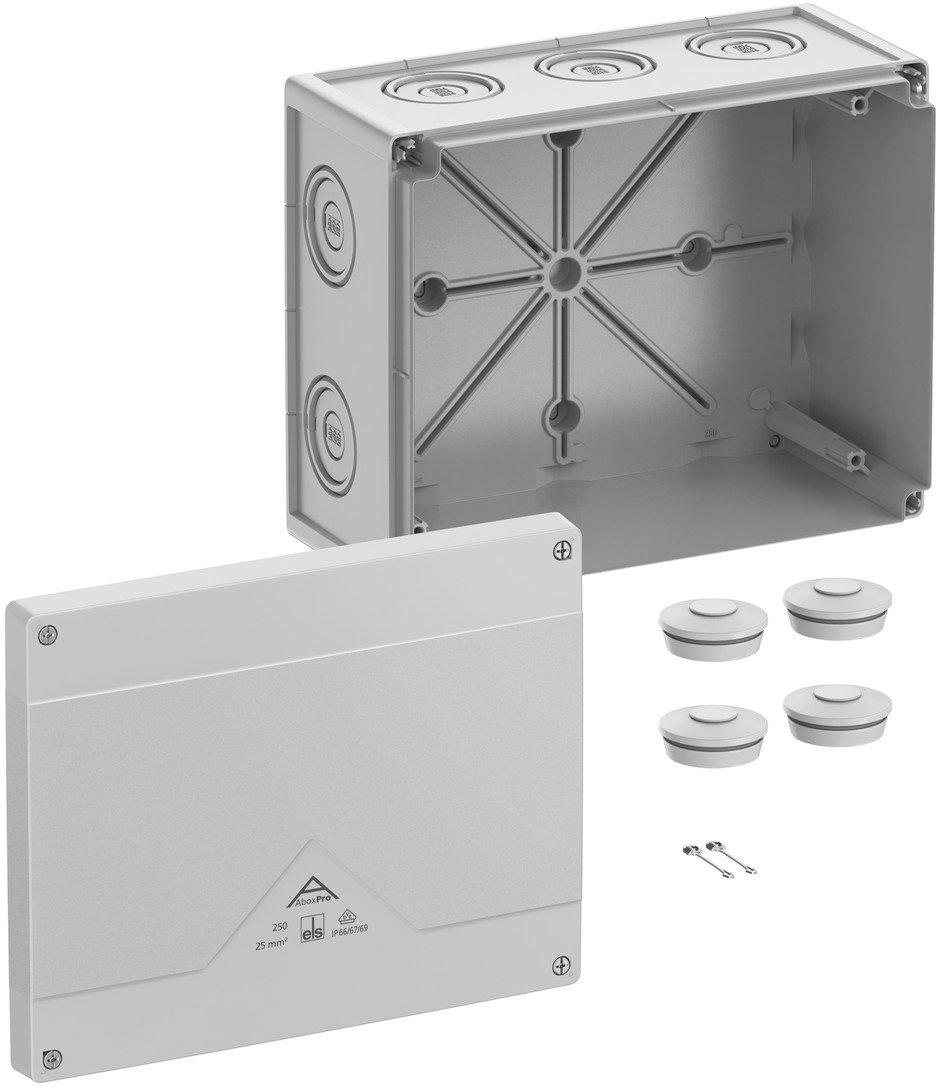 Abzweigkasten IP66/IP67 max. 25² IK09 SK II Ui 1000V AC Ui 1000V DC DLG DNV VDE