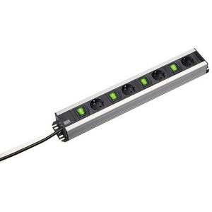 HANDWERKERLEISTE mit Steckdosenabstand 15mm mit 4xSchutzkontaktsteckdosen mit 4x