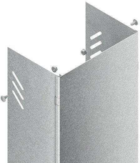 Steigetrassenverkleidung 203x309x3000mm für STL/STM Wandmontage Stahl inkl. Zub.
