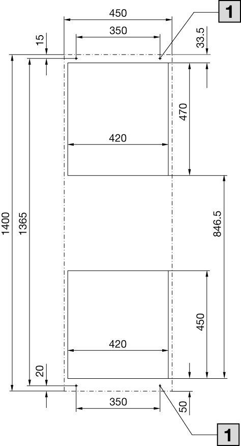 RTT Luft Wasser Wärmetauscher Wandanbau 5000 W Comfortregelung 400 V 50/60 Hz
