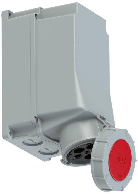 Power Twist Wandsteckdose 125A 5p 6h IP66/67