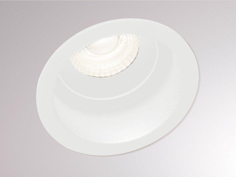 PONTOS ROUND Einbaustrahler weiß 24° ohne Betriebsgerät max. 350mA IP44 2700K