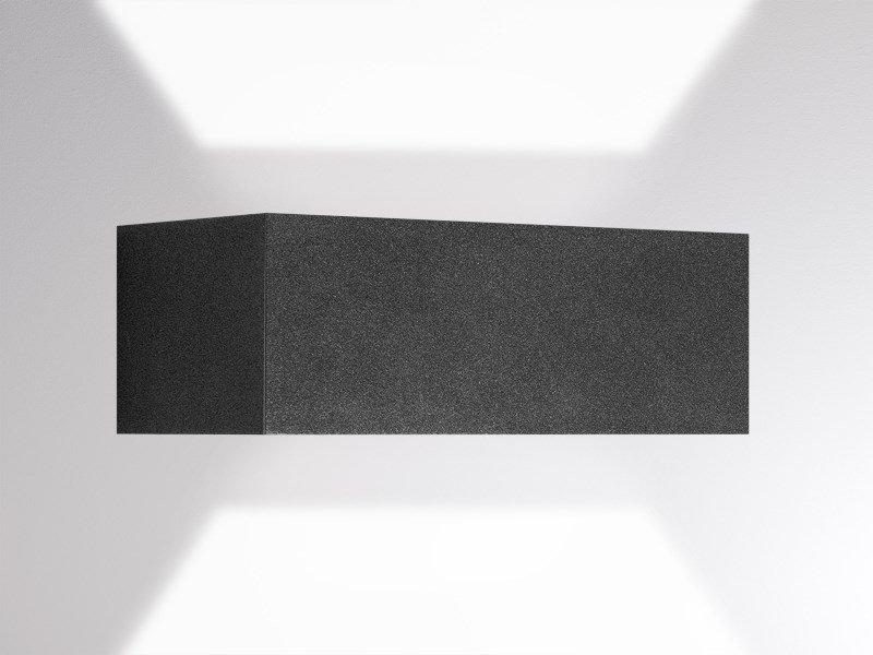 KODA THIRTY TWO Wandleuchte anthrazit Lichtaustritt direkt/- indirekt IP65 3000K