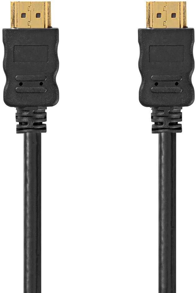 High Speed ​​HDMI Kabel mit Ethernet 4K@60Hz 18Gbps 15m schwarz