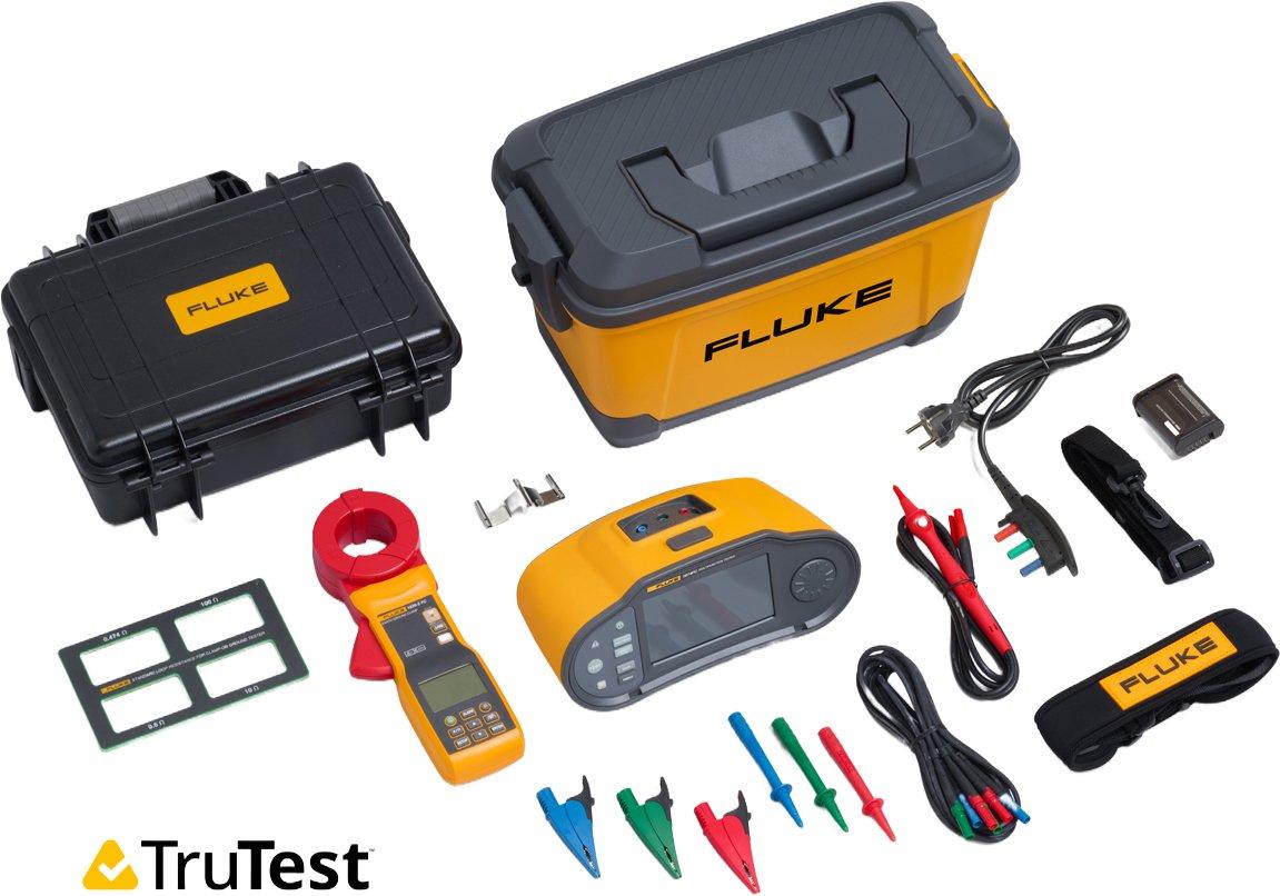 Multifunktions - Installationstester Paket mit Erdschleifenmesszange und TruTest