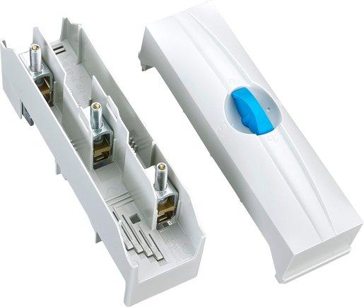 Anschlussklemmenplatte 3polig für 6-50 mm² inkl. Abdeckkappe 1240