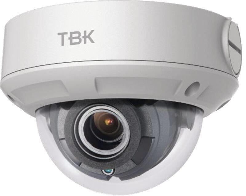 TBK IP-Kamera Dome 2MP 2.8-12mm mit Motorzoom IP67 IK10