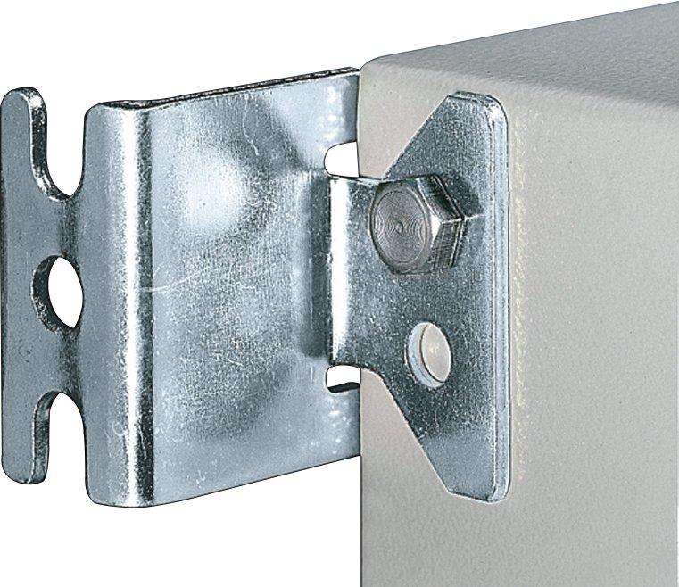 Wandbefestigungshalter Stahlblech Wandabstand 40 mm VPE = 4 Stück