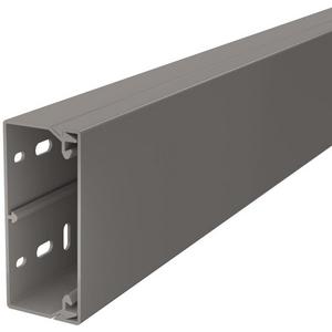 Leitungsführungskanal mit Bodenlochung 40x90 mm steingrau