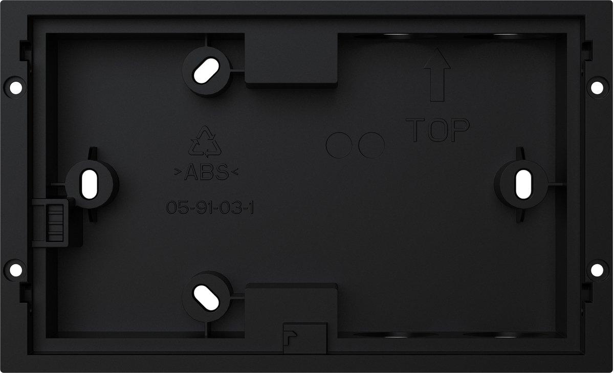 Unterputz-Montagedose für Busch-OneTouch 7 und IP Touch Lite 7 schwarz