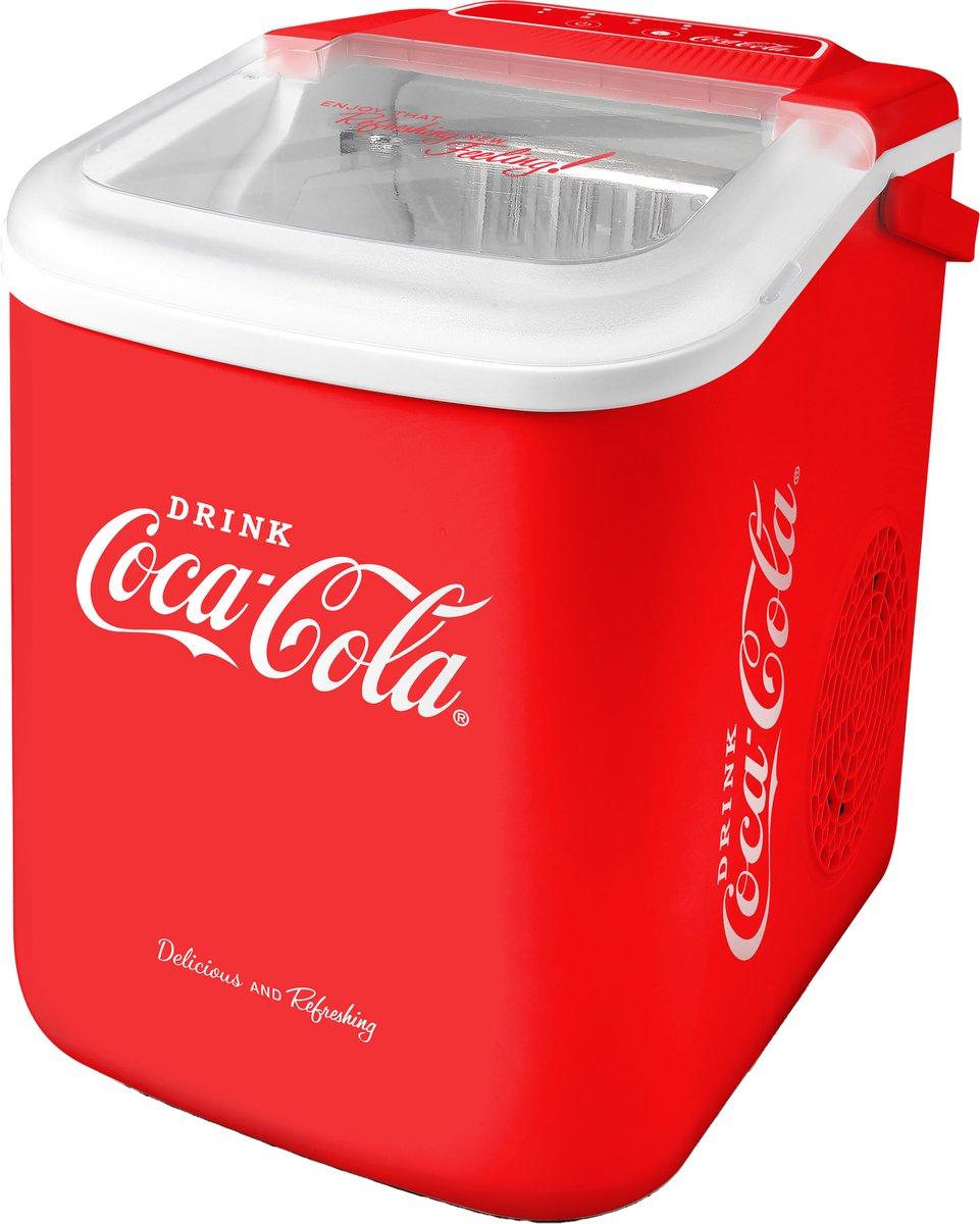 Coca-Cola Retro Eiswürfelautomat rot