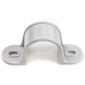 Schelle zweilappig hellgrau