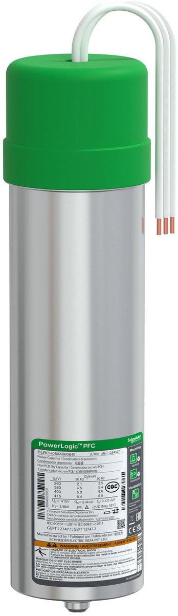 Hochleistungskondensator PowerLogic PFC HD 5/6kvar 400V 50/60Hz
