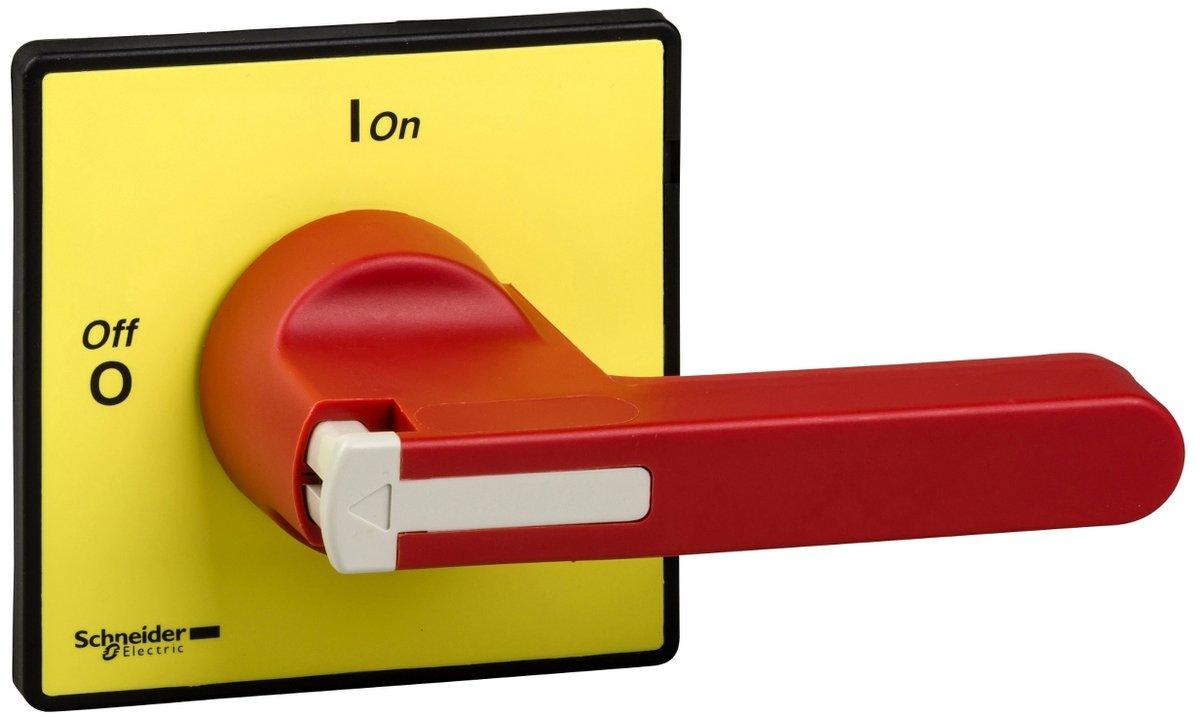 Front-Drehgriff KDF für V5 V6 langer roter Griff