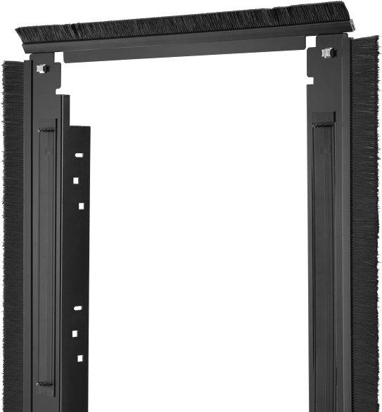 VX IT Luftleitblech BxH: 800x1200mm für 19" standard RAL 9005