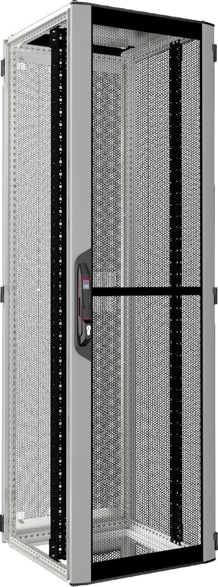 VX IT belüftet 19"-Profilschienen standard RAL7035 BHT 800x2000x800mm 42HE