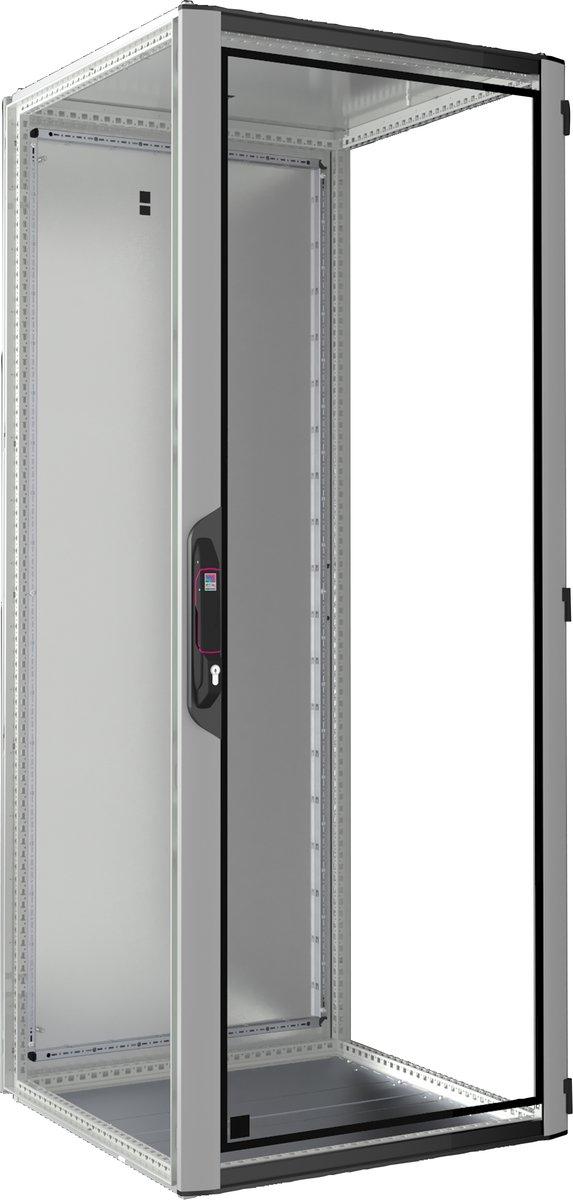 VX IT geschlossen IP55 Leerschrank RAL7035 BHT 800x2000x800mm 42HE