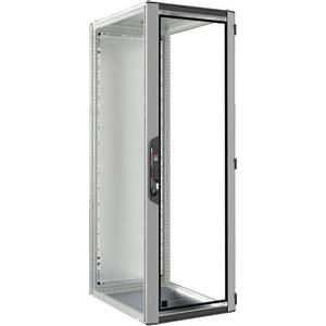 VX IT geschlossen IP55 Leerschrank RAL7035 BHT 600x1800x800mm 38HE