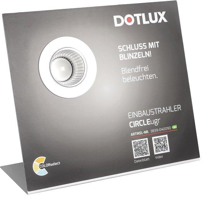 L-Aufsteller CIRCLEugr