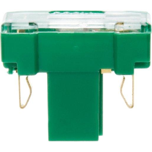 Glühaggregat mit N-Klemme Modul Einsatz grün