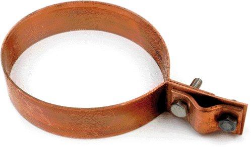Regenrohrschelle 120mm Kupfer