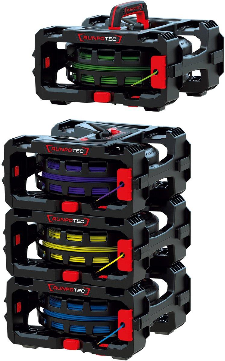 CB 260 Cable Box - Einzeladerabroller - 4 Boxen