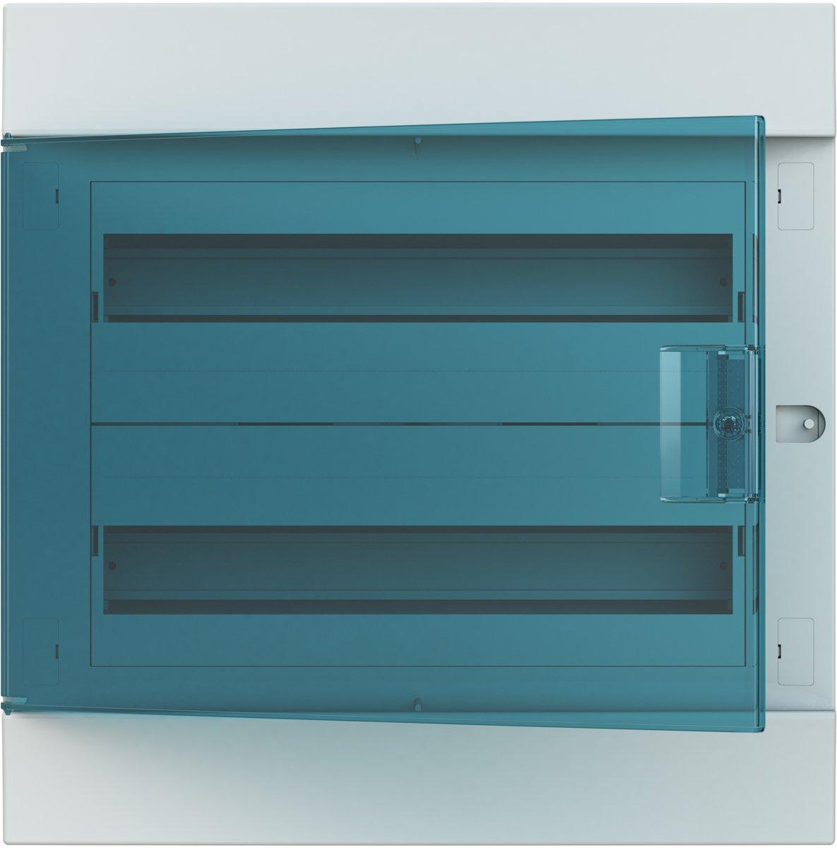Stromkreisverteiler Mistral41F UP m transparenter Tür 36PLE 2R und Klemmen