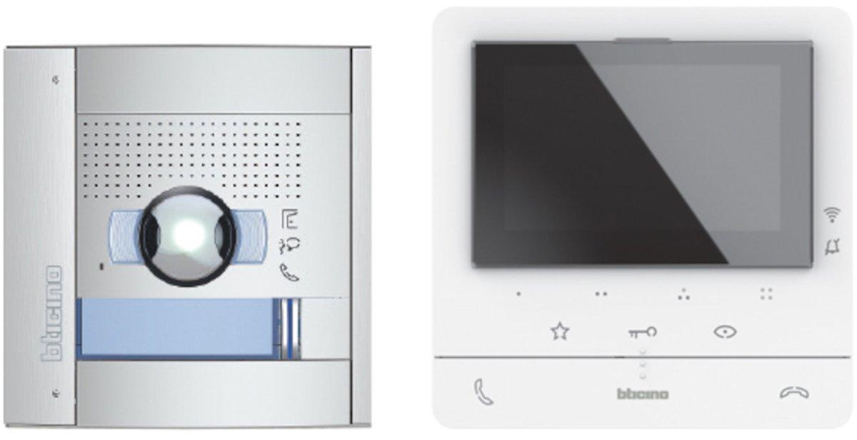 Flex'ONE Video-Set UP-Türstation SFERA Allmetal + Video-Innenste. CLASSE100 X16E