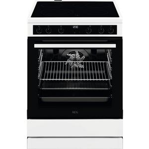 Standherd mit Glaskeramik-Kochfeld CCB6446BBW