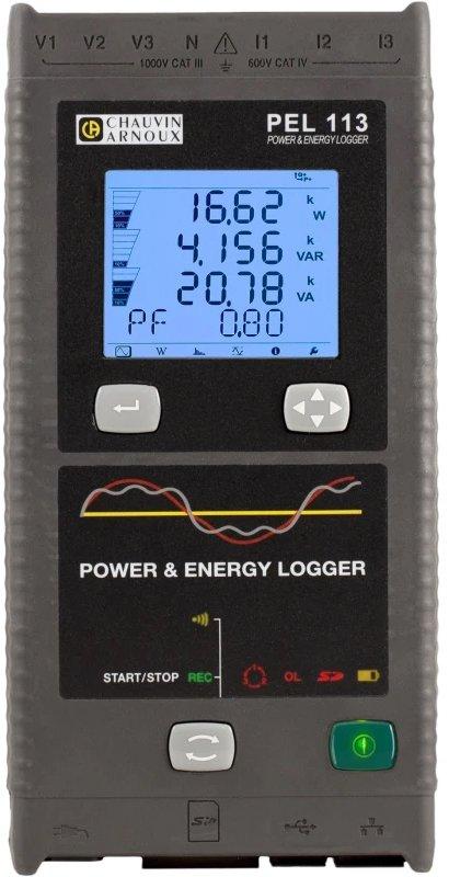 PEL 113 Leistungs- und Energierecorder ohne Stromwandler