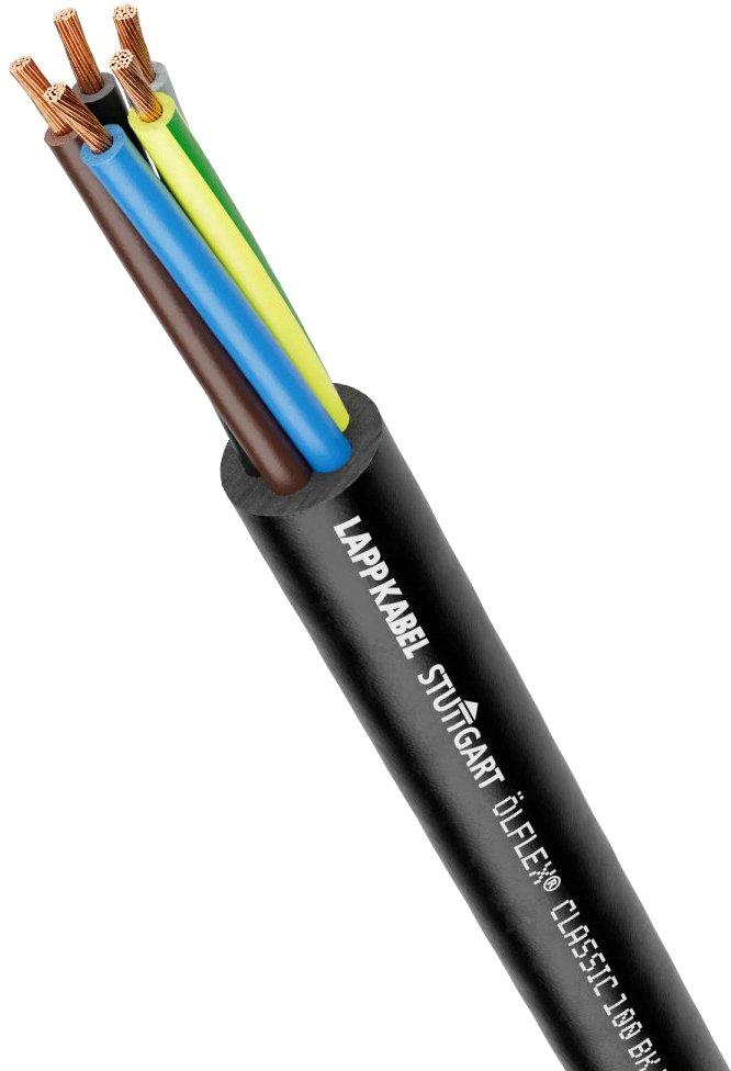 PVC-Steuerleitung ÖLFLEX CLASSIC 100 BK 0,6/1 KV 4G2,5