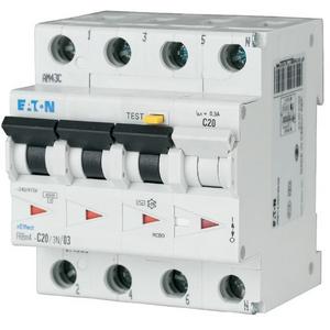 FI/LS-Kombischalter 25 A 100 mA Leitungsschutzschalter Typ C