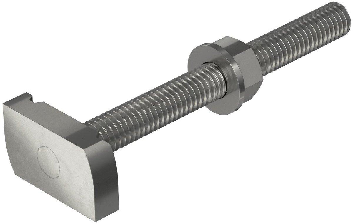 Hammerkopfschraube für Profilschiene MS4121/4141 M10x100mm A4 2B