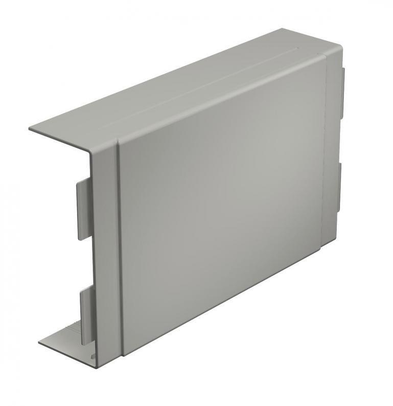 T- und Kreuzstückhaube 60x170mm PVC steingrau 7030