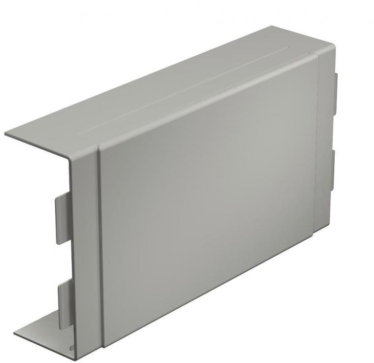 T- und Kreuzstückhaube 60x150mm PVC steingrau 7030