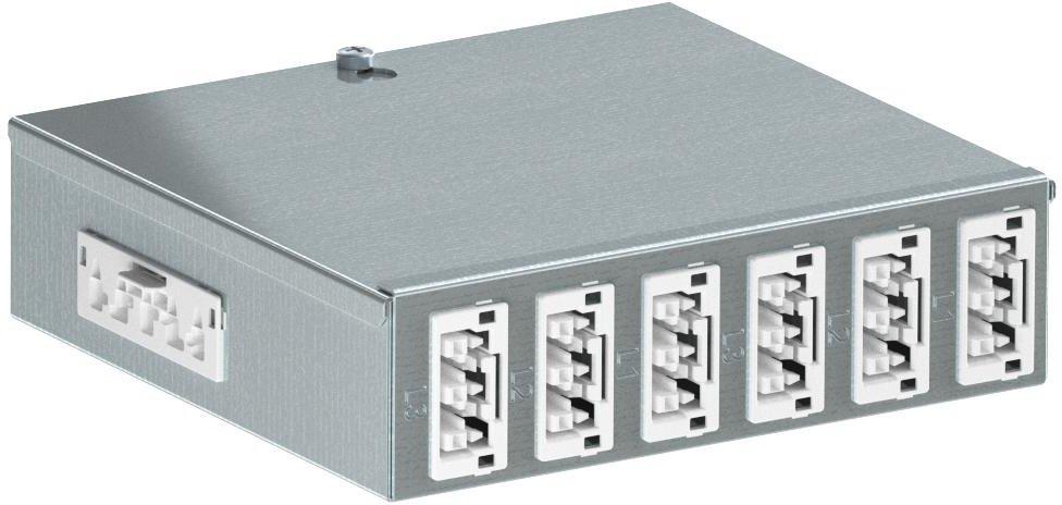 Energieverteiler mit WINSTA 1E 6A W 150x163x46 St