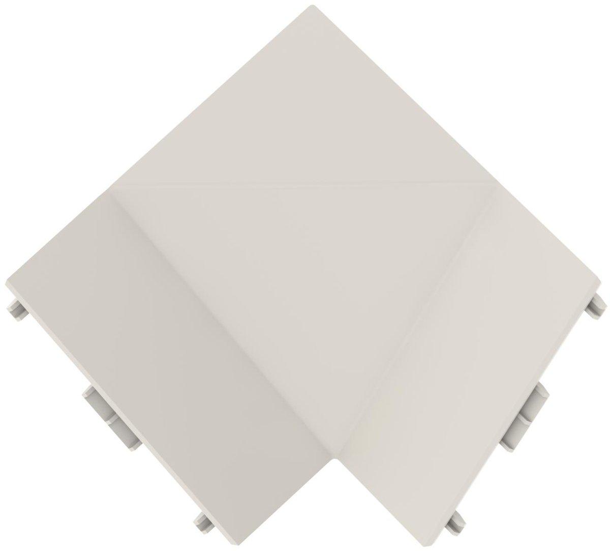 Inneneck RAUTRIGO 50x50 9010 PVC reinweiß 9010