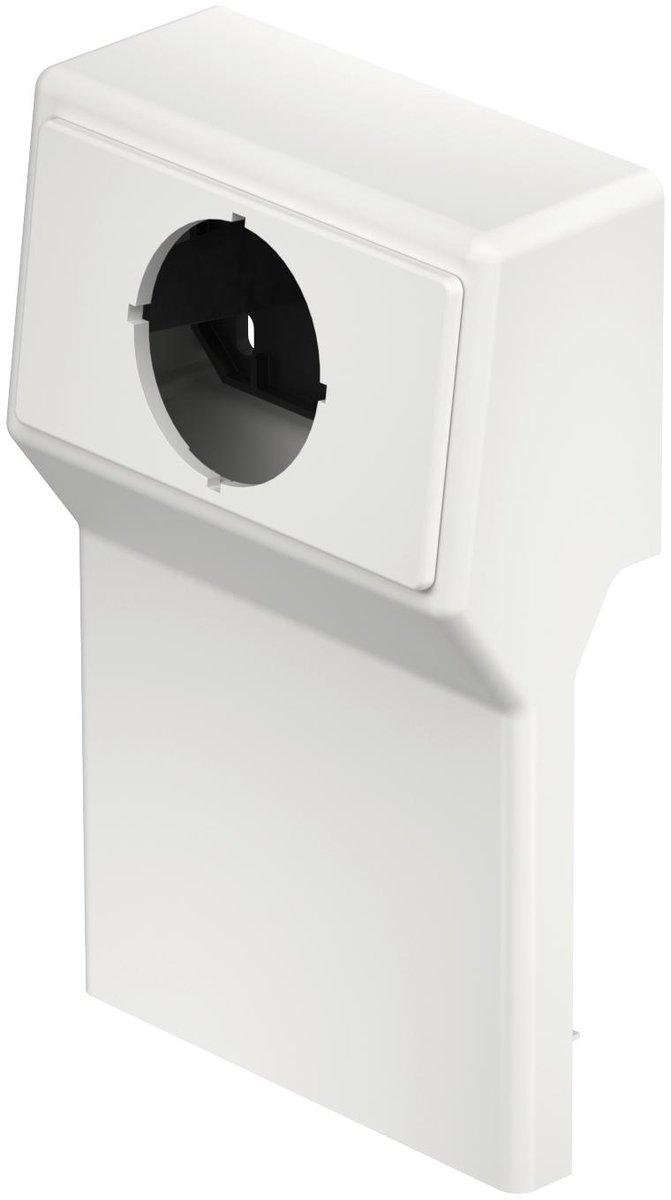 Geräteträger SL leer 20x110 9010 PVC reinweiß 9010