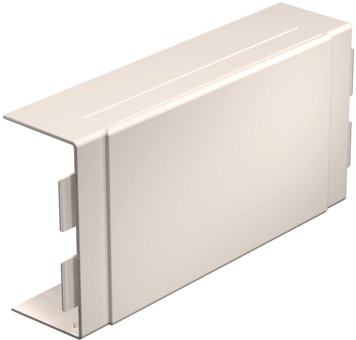 T- und Kreuzstückhaube 60x130mm PVC cremeweiß 9001